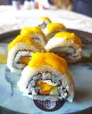 Sushi de mango