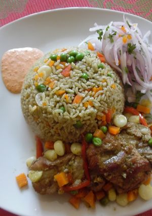 Una foto de Arroz con Chancho | Estilo James Salaz