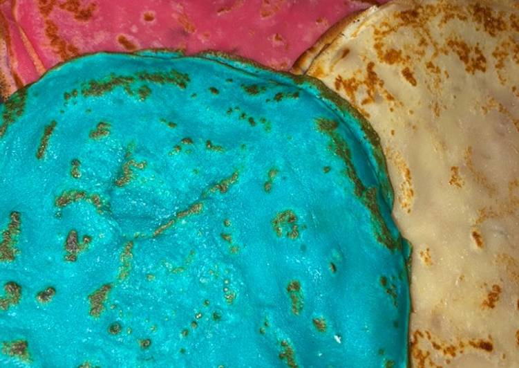 Comment Servir Crêpe coloré