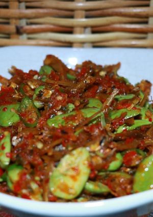 Foto resep Sambel Pete Teri
