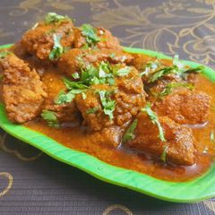 A picture of Rohu fish 🐟curry.