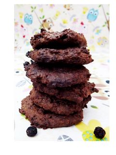 Una foto de Galletas de arándanos