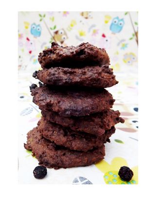Una foto de Galletas de arándanos
