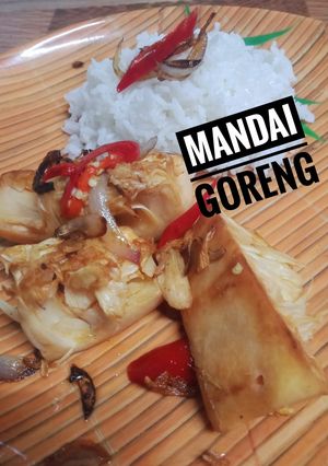 Gambar Mandai goreng