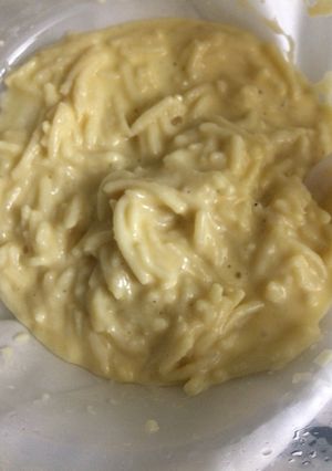 A picture of Cheesy noodles.