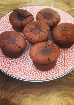 Une photo de Coeur coulant au chocolat au cake factory