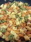 Trottole con chorizo