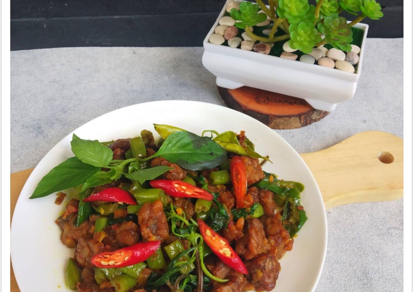 Tempe Buncis Kemangi