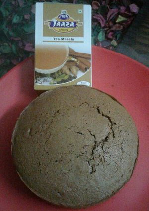 A picture of Ciba tea masala cake.