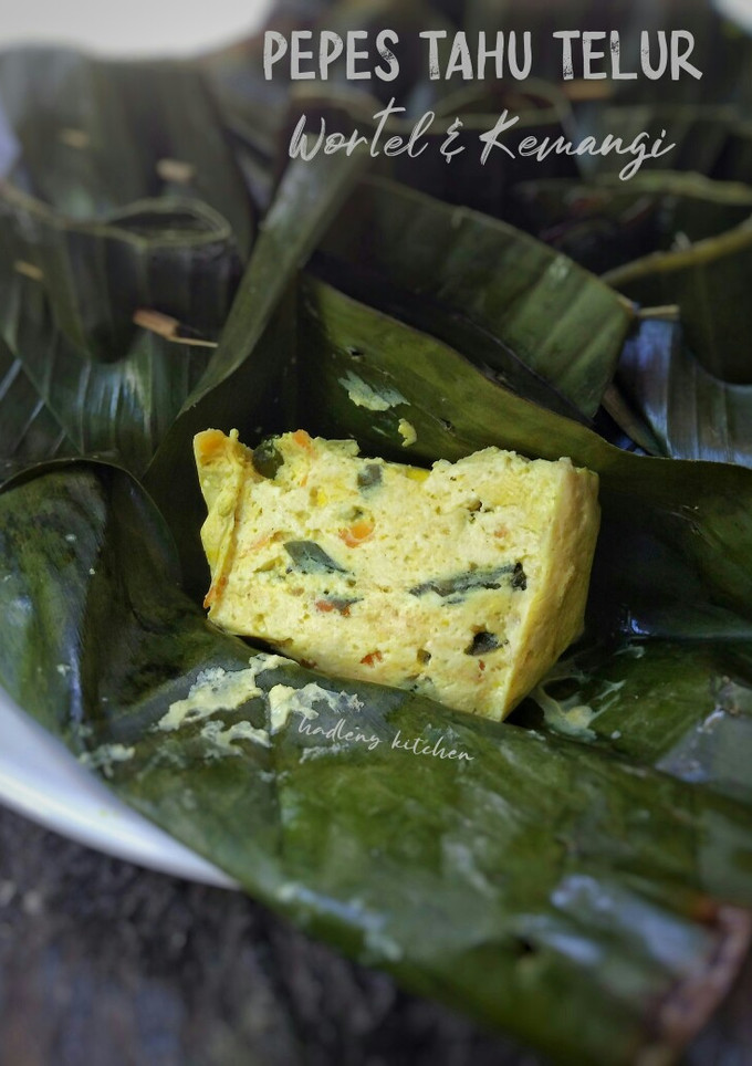 Foto resep Pepes Tahu Telur Wortel & Kemangi