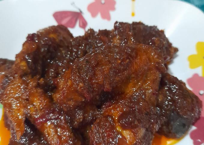 Resep Ayam bumbu kacang, Bikin Ngiler