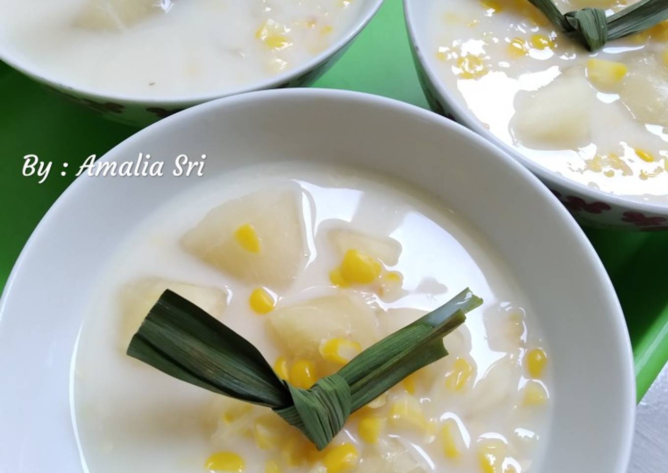 Bubur Jagung Singkong Tanpa Santan