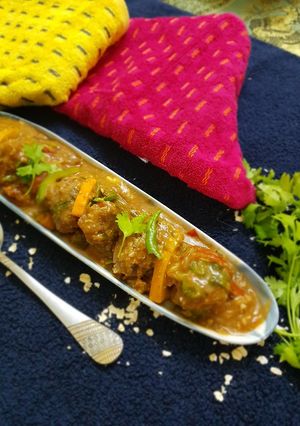 A picture of Millet Munchurian.