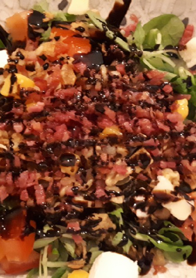 Una foto de Ensalada tibia