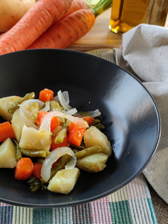 Una foto de Hervido de verduras