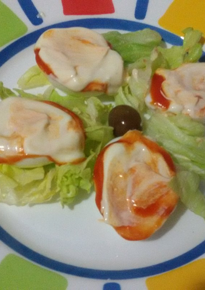 Una foto de Huevos rellenos