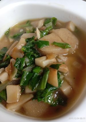 Foto resep Pakcoy Jamur Bakso Saus Tiram 2y+
