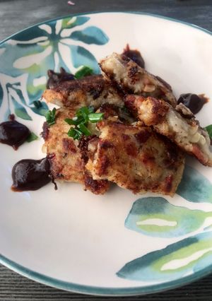 รูปของ Turnip cake ขนมผักกาดฮ่องกง