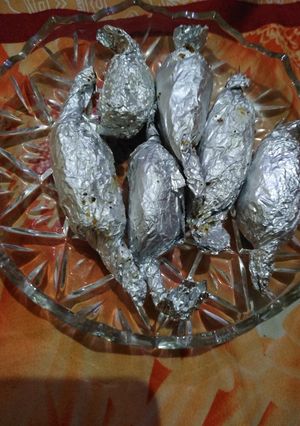 A picture of Chocolate cheese kabab.