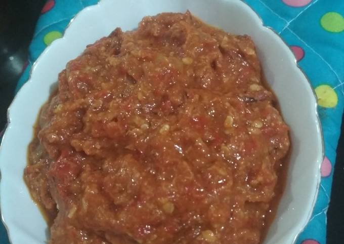 Sambel pecel Lele lamongan