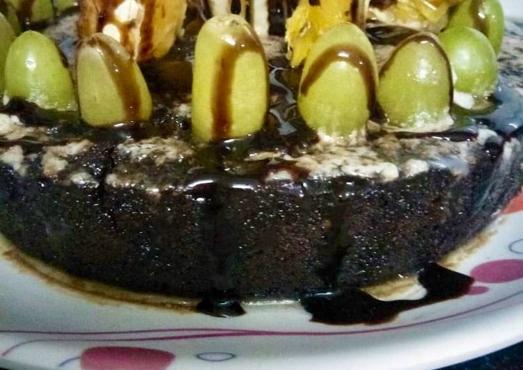Recipe of Quick Choco licious fruit cake