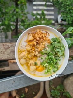 Hình của món Cháo cồi sò điệp 🦪.