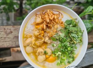 Hình của món Cháo cồi sò điệp 🦪.