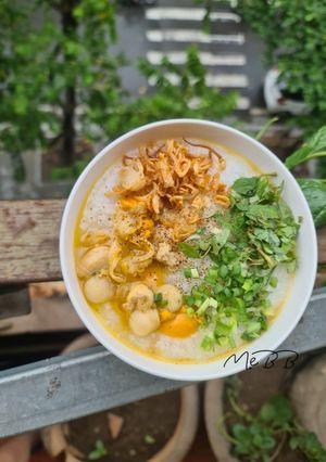 Hình của món Cháo cồi sò điệp 🦪.