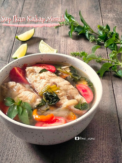 Foto resep Sup Ikan Kakap Merah