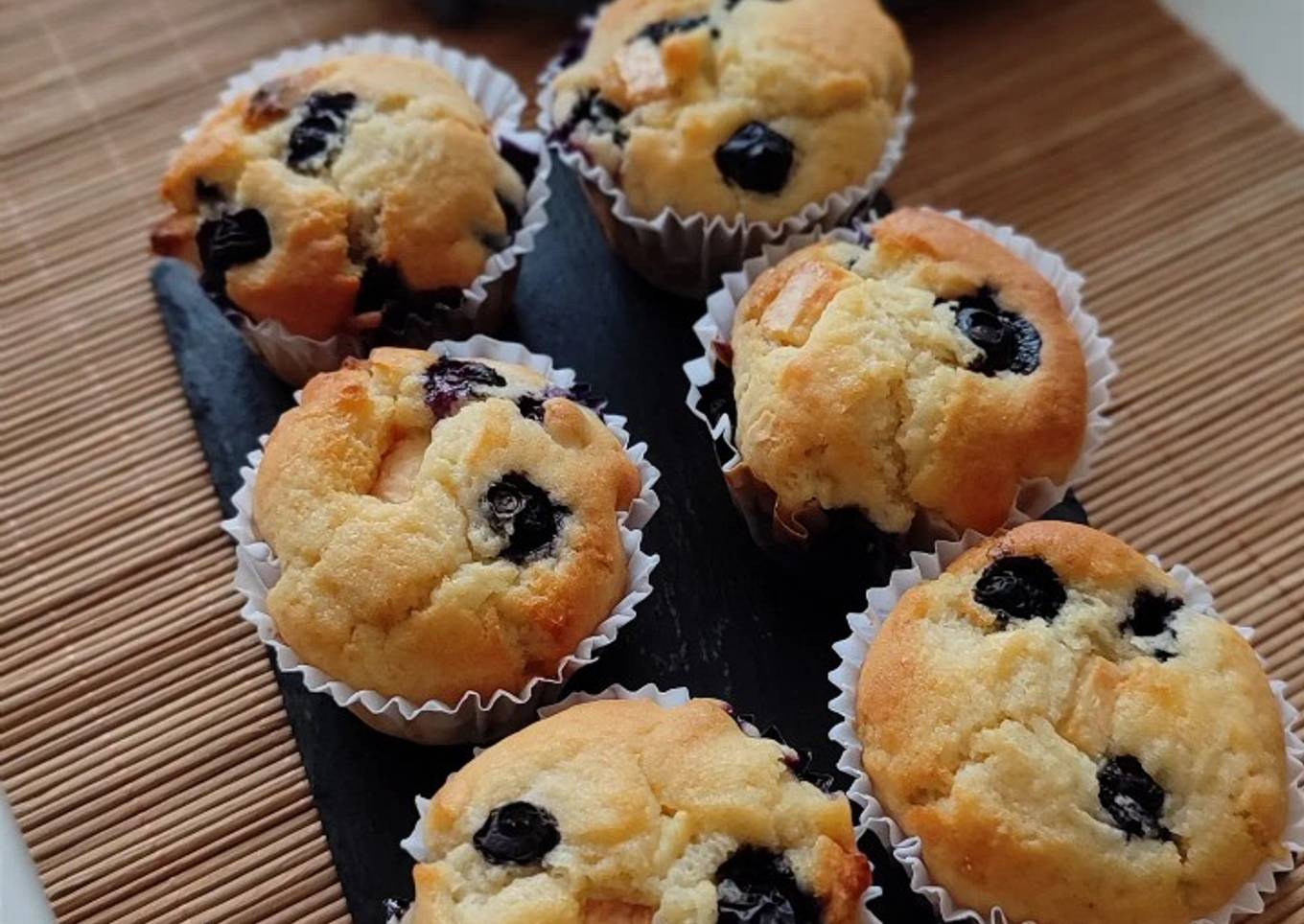 Muffins aux myrtilles 🫐