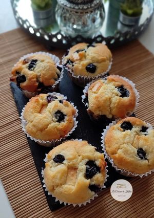Une photo de Muffins aux myrtilles 🫐