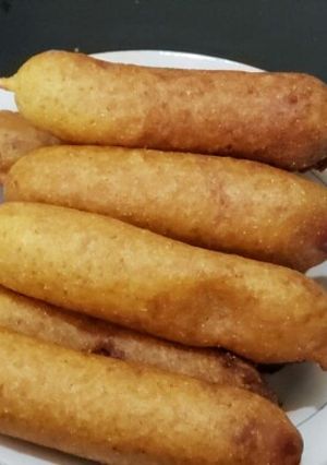 A picture of Corn dog.