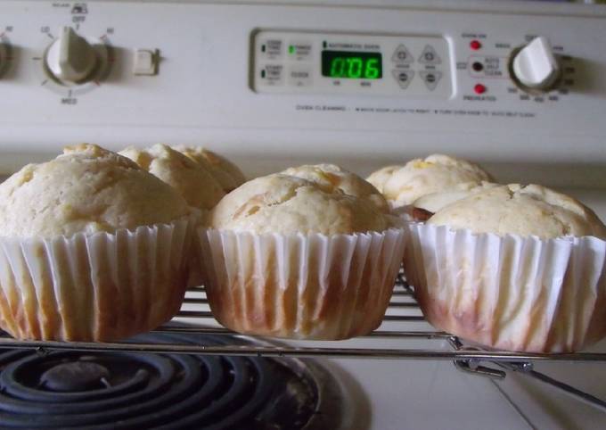 Recipe of Favorite Peaches and Cream Muffins