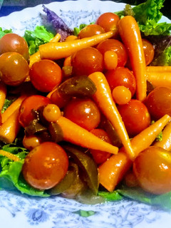Una foto de Ensalada fresca con Aliño casero👍🇵🇪