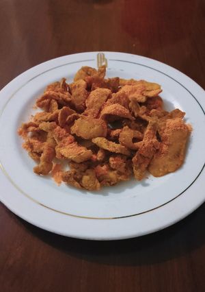 Foto resep Keripik Kulit Kentang Bumbu Balado