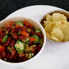 A picture of Bean salad.