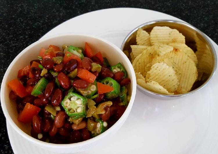 Simple Way to Make Any-night-of-the-week Bean salad