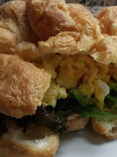 Una foto de Croissant vegetal