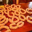 Chorizos de cerdo casero