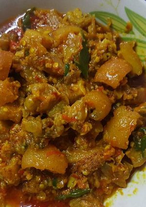 Foto resep Kikil sandung lamur bumbu kuning pedas