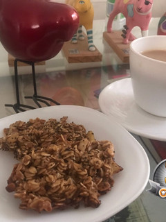 Una foto de Galletas de avena, manzana y canela