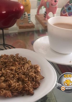 Una foto de Galletas de avena, manzana y canela