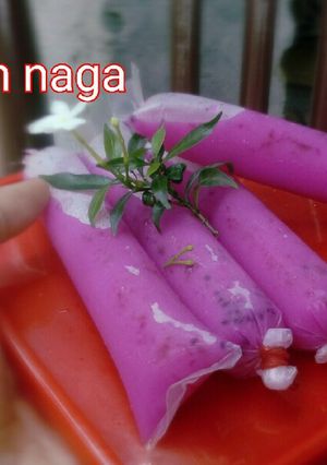 Foto resep Es lilin buah naga📌