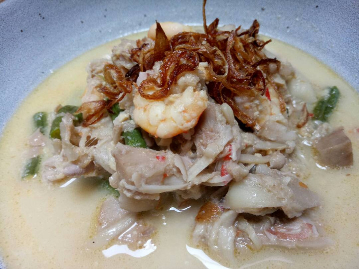 Langkah Mudah untuk Menyiapkan Lodeh kluwih udang Anti Gagal