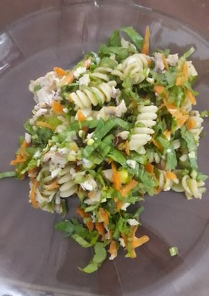 Una foto de Ensalada con pastas