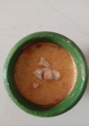 A picture of Mango phirni.