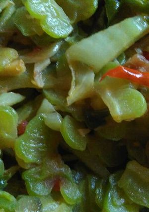 Foto resep Tumis paria bumbu iris