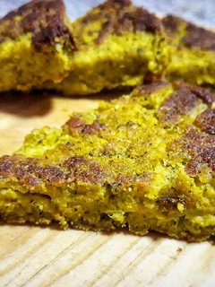 Una foto de Tortilla vegana de brócoli