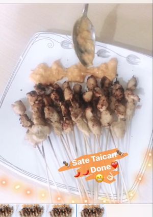 Foto resep Sate Taican super maknyuss👍🏻🌶(Tanpa Dibakar, No ribet2)