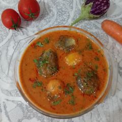 A picture of Masala baingan.